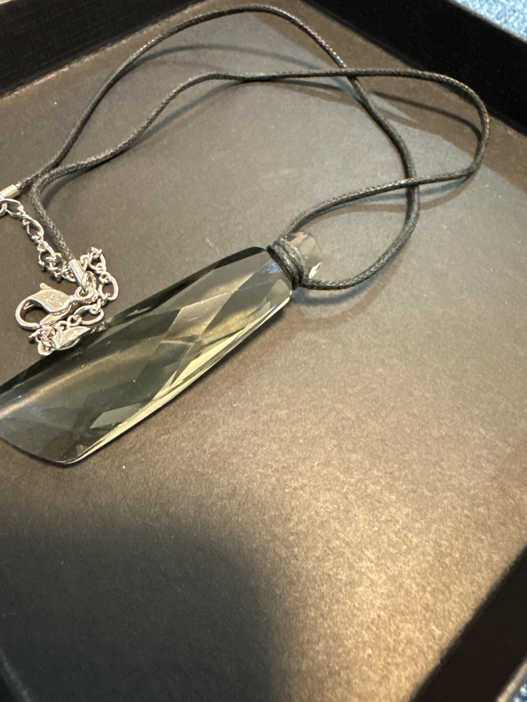 Genuine retired Swarovski Crystal Pendant Necklace - photo 3