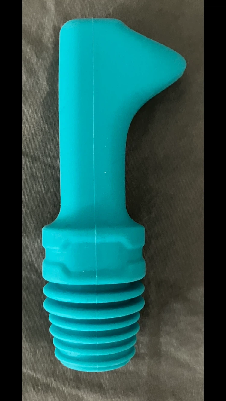 Teal Silicone Portable Bidet Nozzle 🩵🧴💧🚿✈️🧳🎒👜👛👝 - photo 3