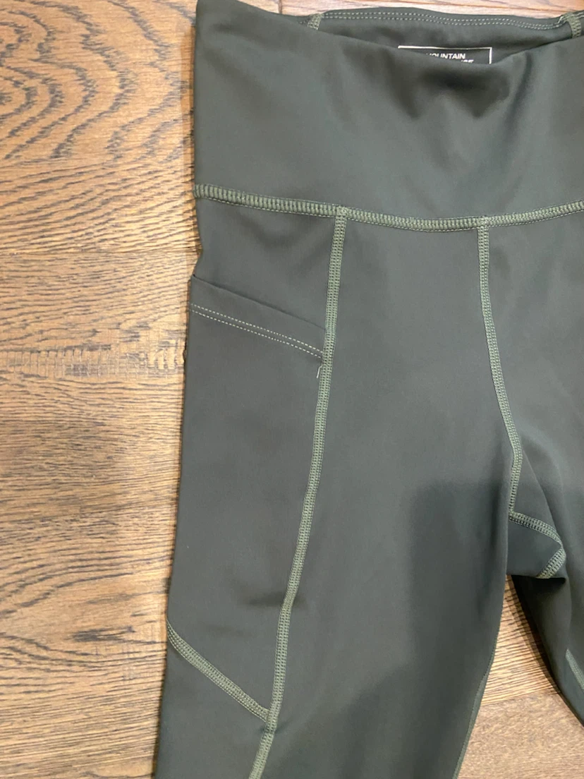 NWOT: Mountain Warehouse Leggings Olive Green Size 4 - photo 3