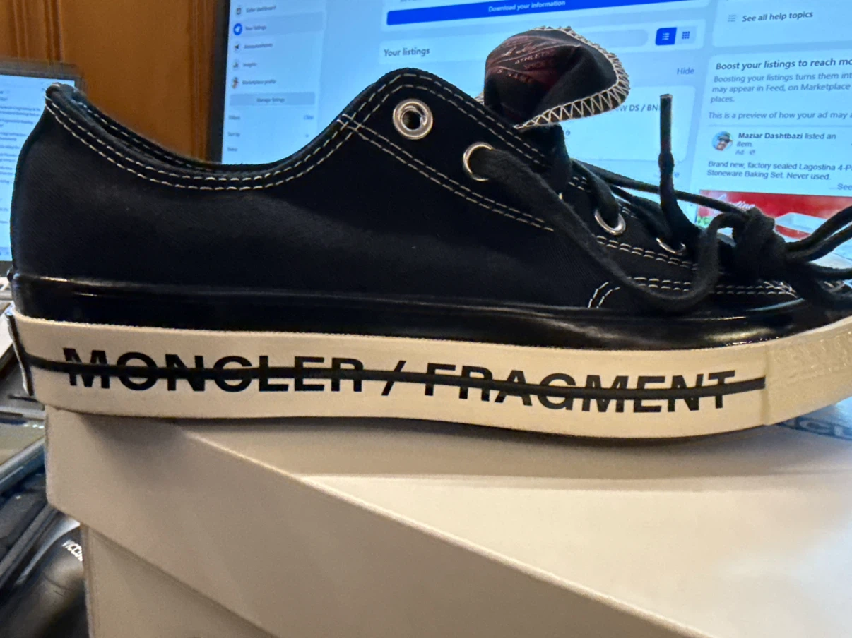 Moncler x Fragment Converse Chuck - photo 4