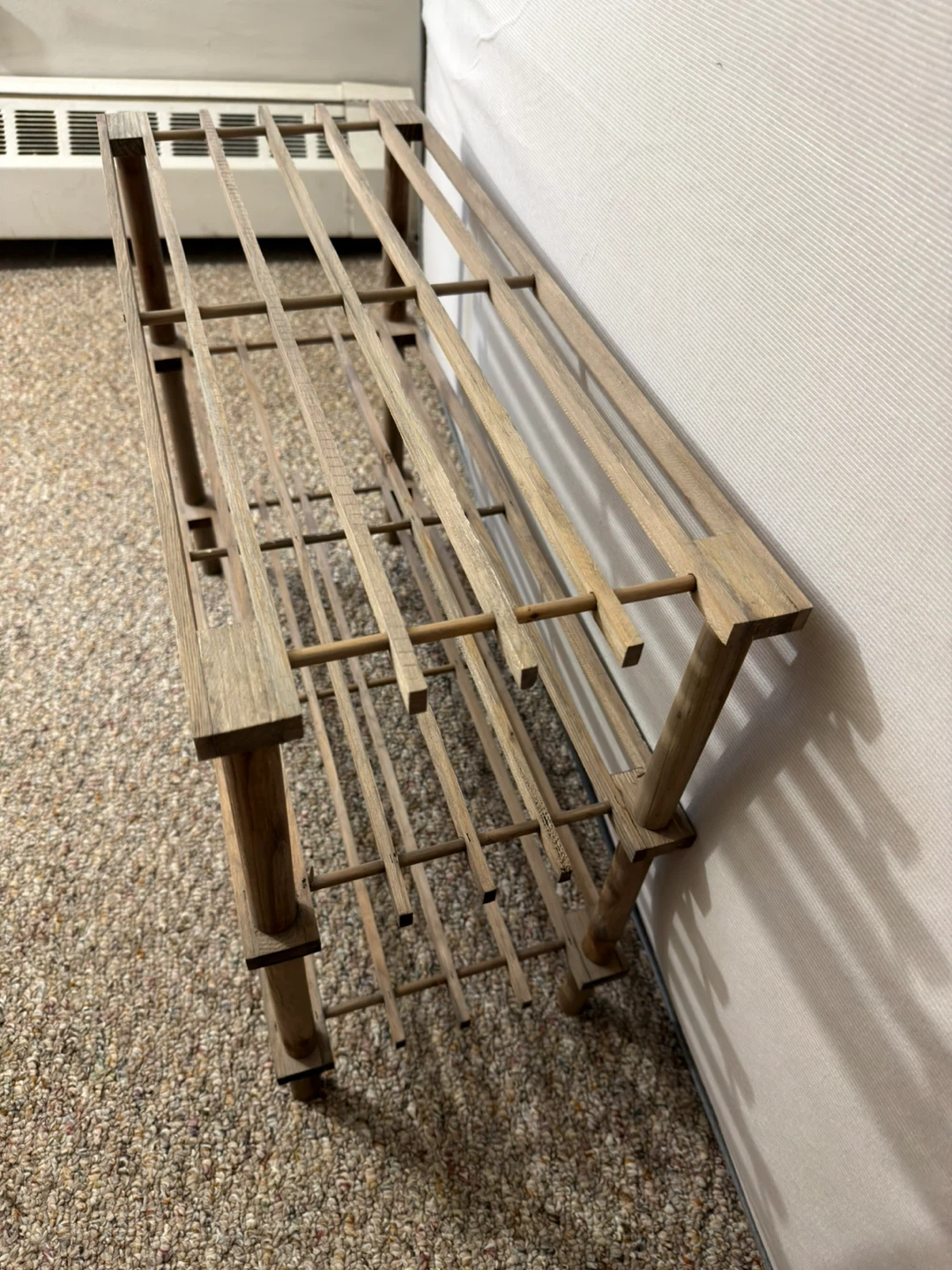 3x Wooden Shoe Rack Shelfs 3-tier - photo 2