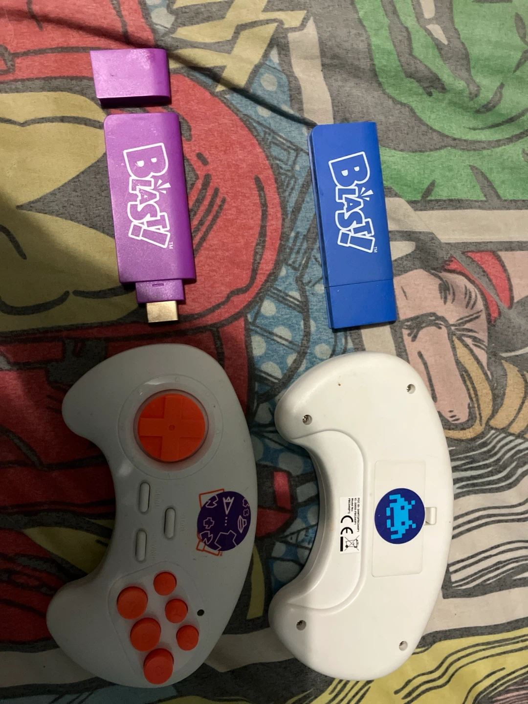 Blast! Game Controllers and USB Dongles