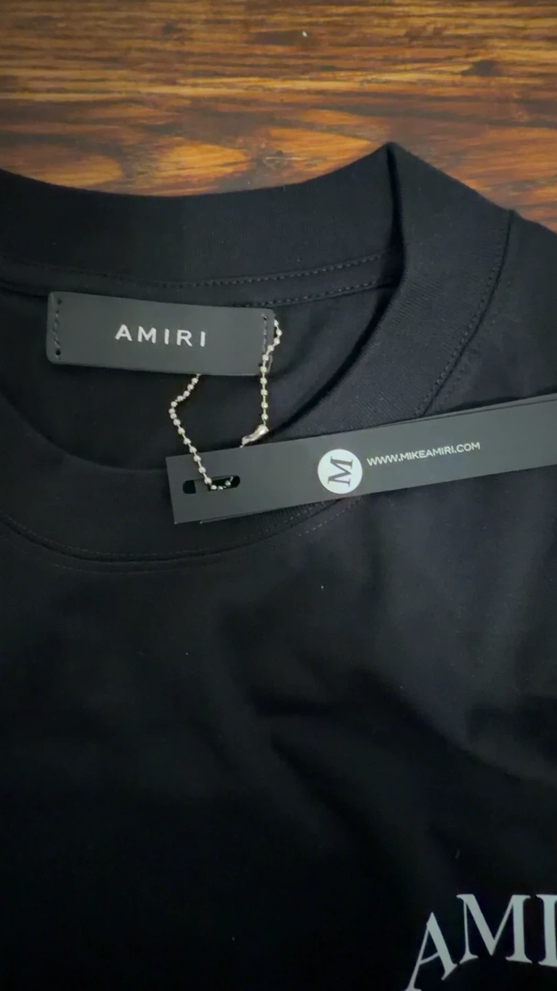 AMIRI Cherub Graphic T-Shirt Black - photo 3