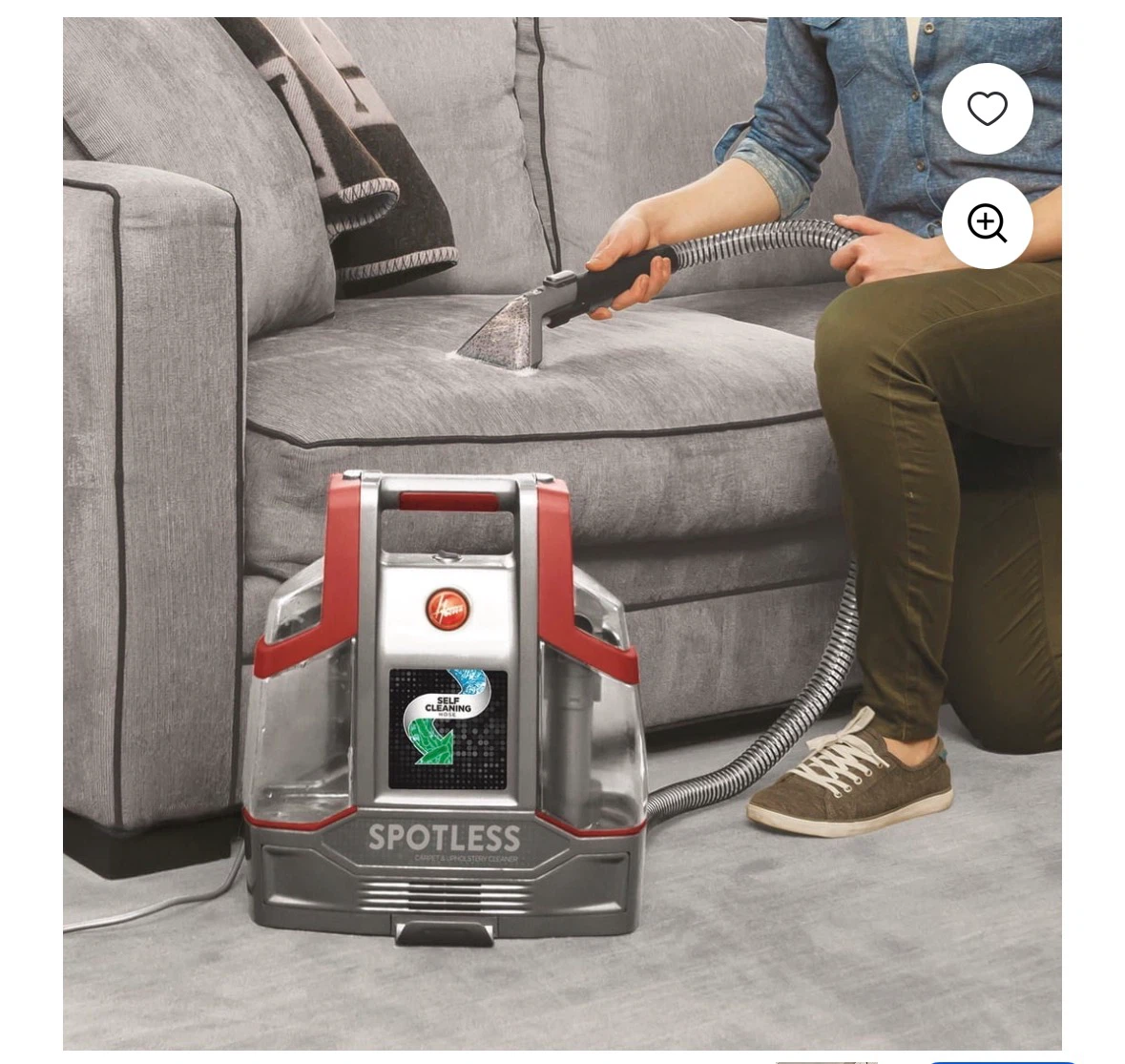 Brand New Hoover Spotless Portable Carpet & Upholstery Cleaner - photo 2