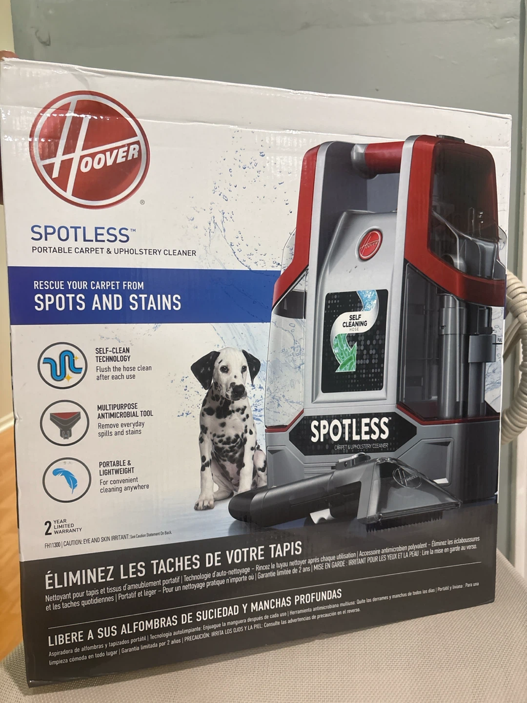 Brand New Hoover Spotless Portable Carpet & Upholstery Cleaner - photo 3