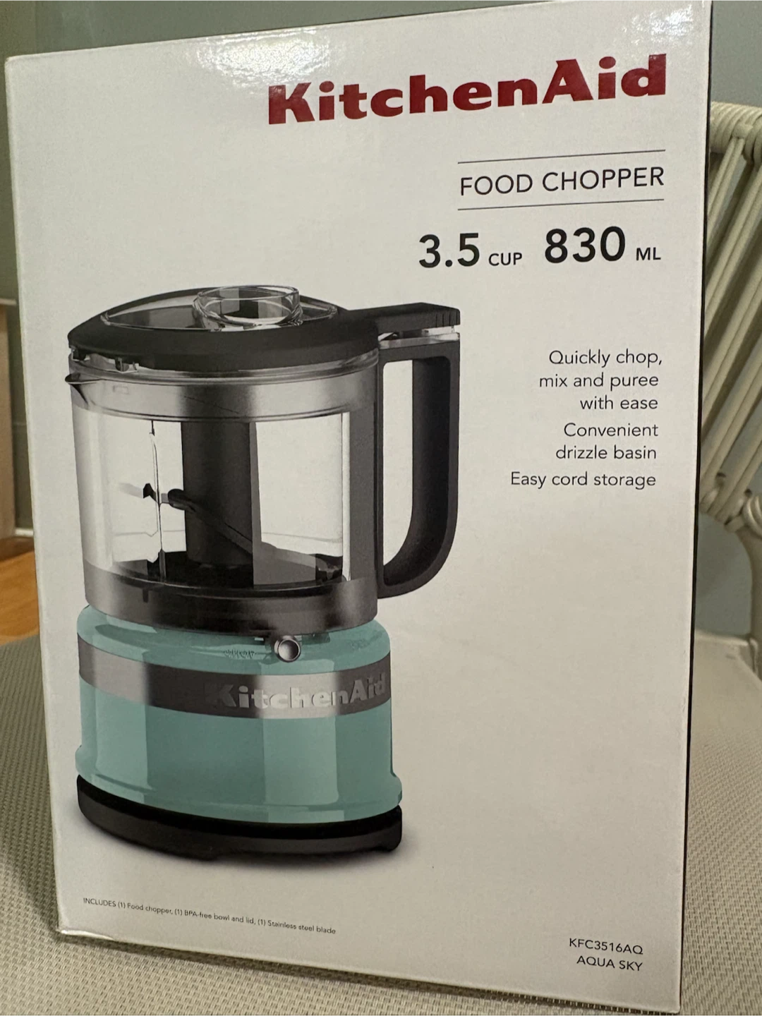 Brand New KitchenAid 3.5 Cup Food Chopper - photo 4