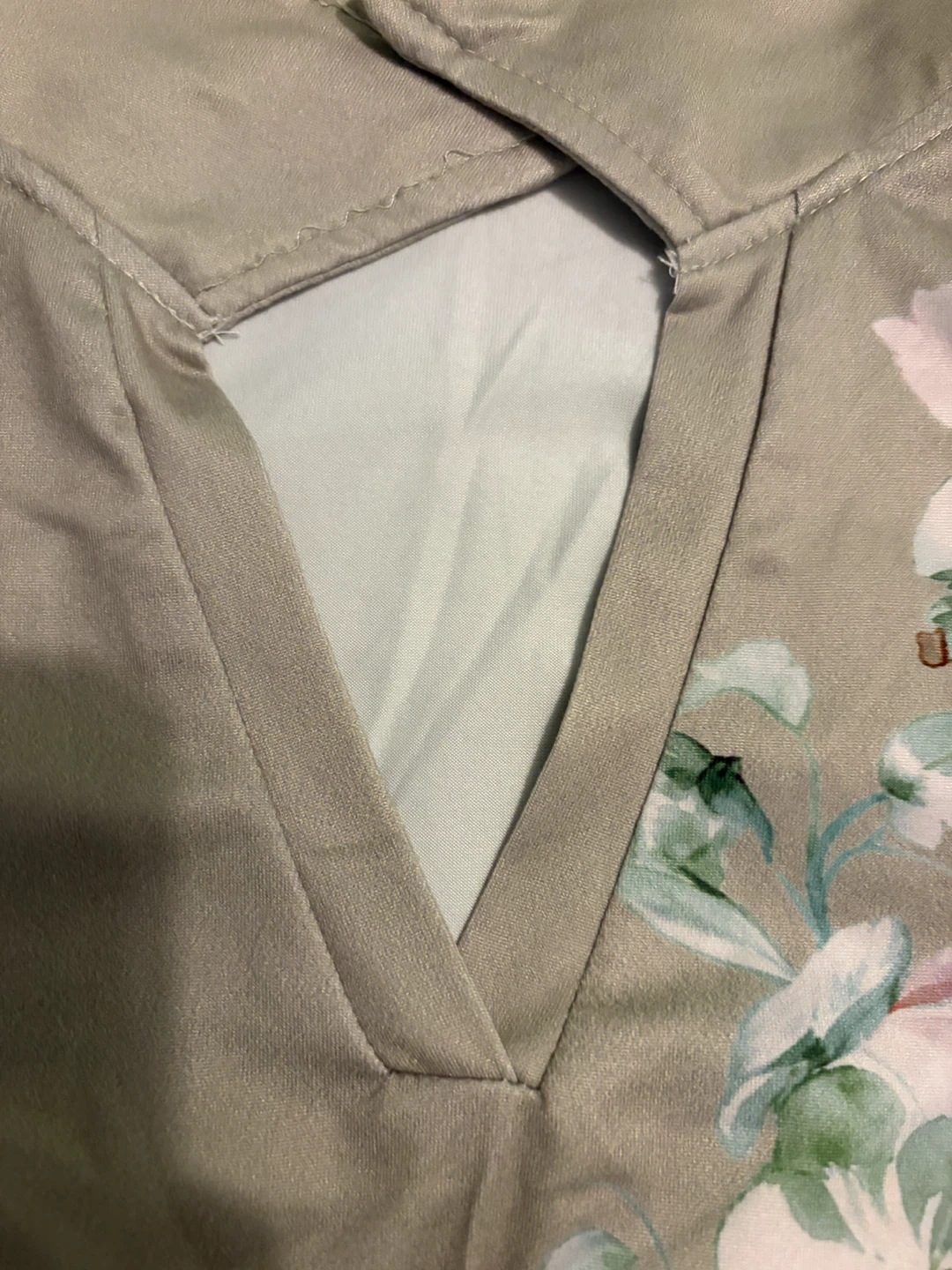 Women's Floral Collared Shirt - photo 3