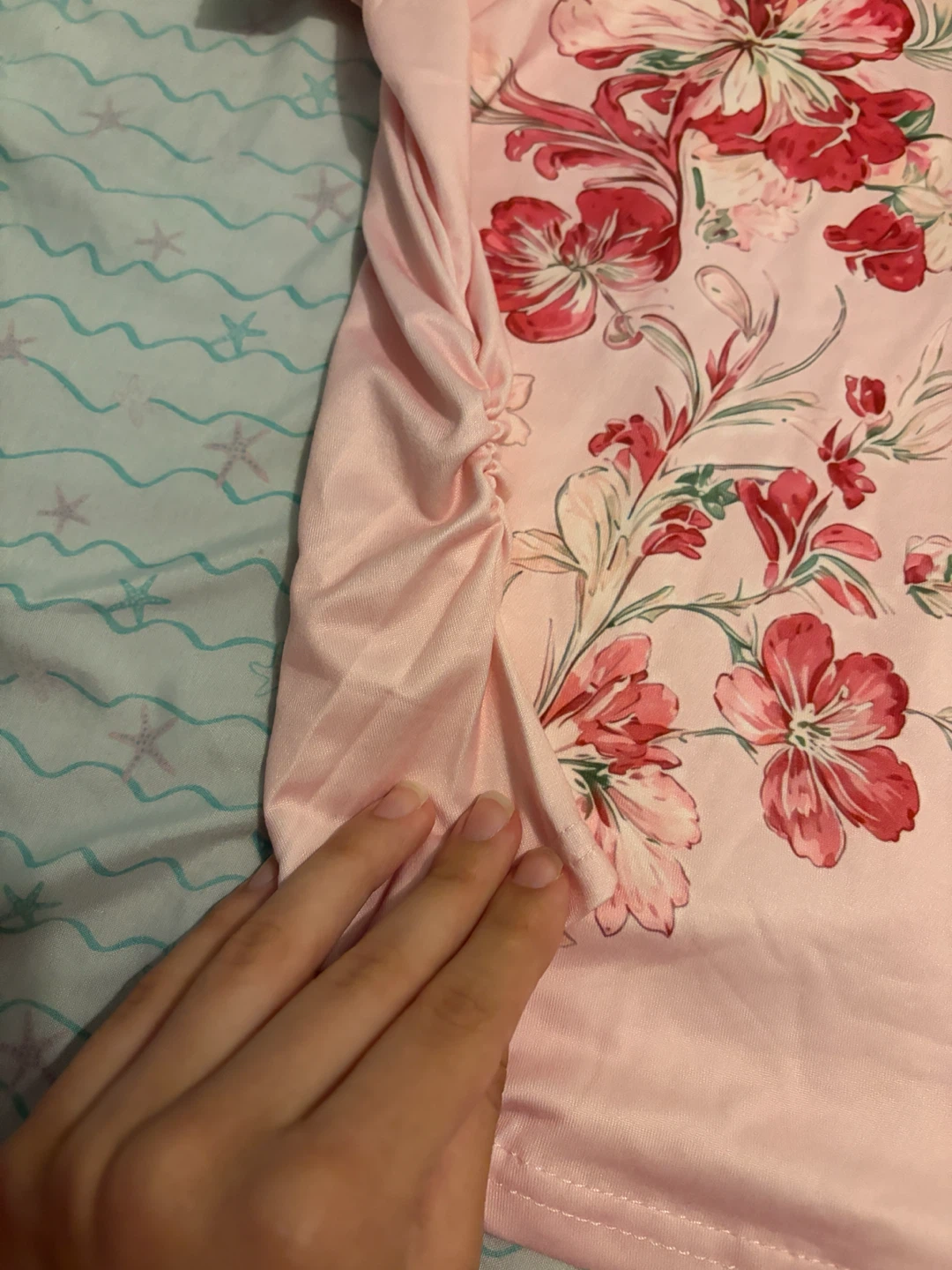 Women's Floral Collared Shirt - photo 5