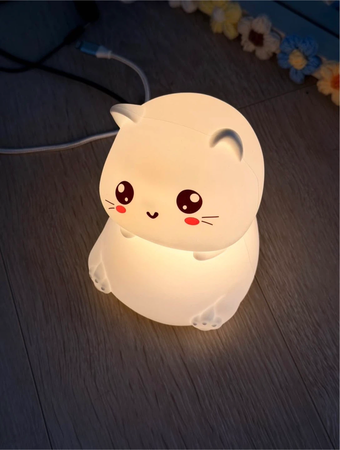 Silicone Cat Night Light