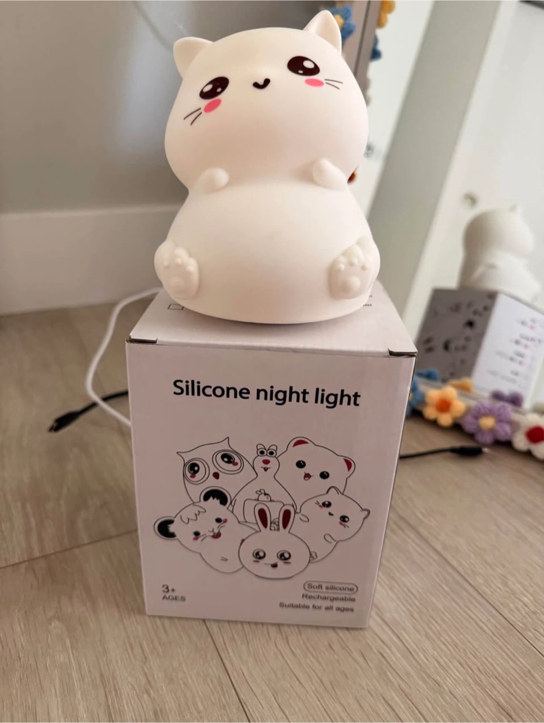 Silicone Cat Night Light - photo 2