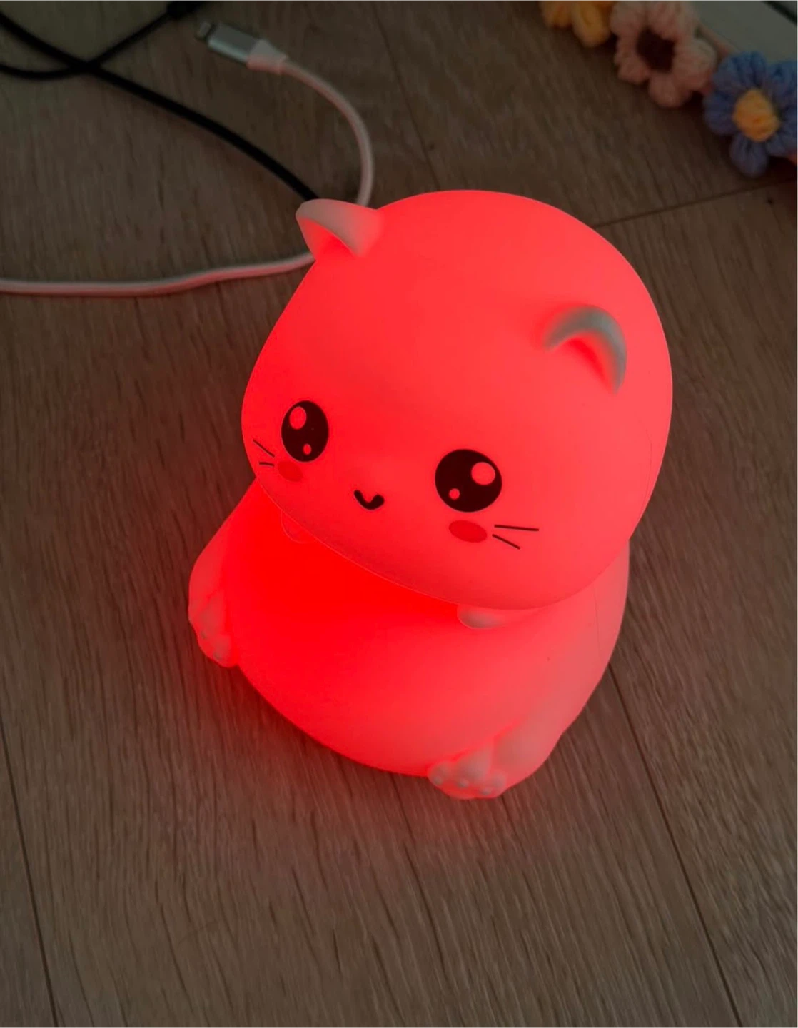 Silicone Cat Night Light - photo 3