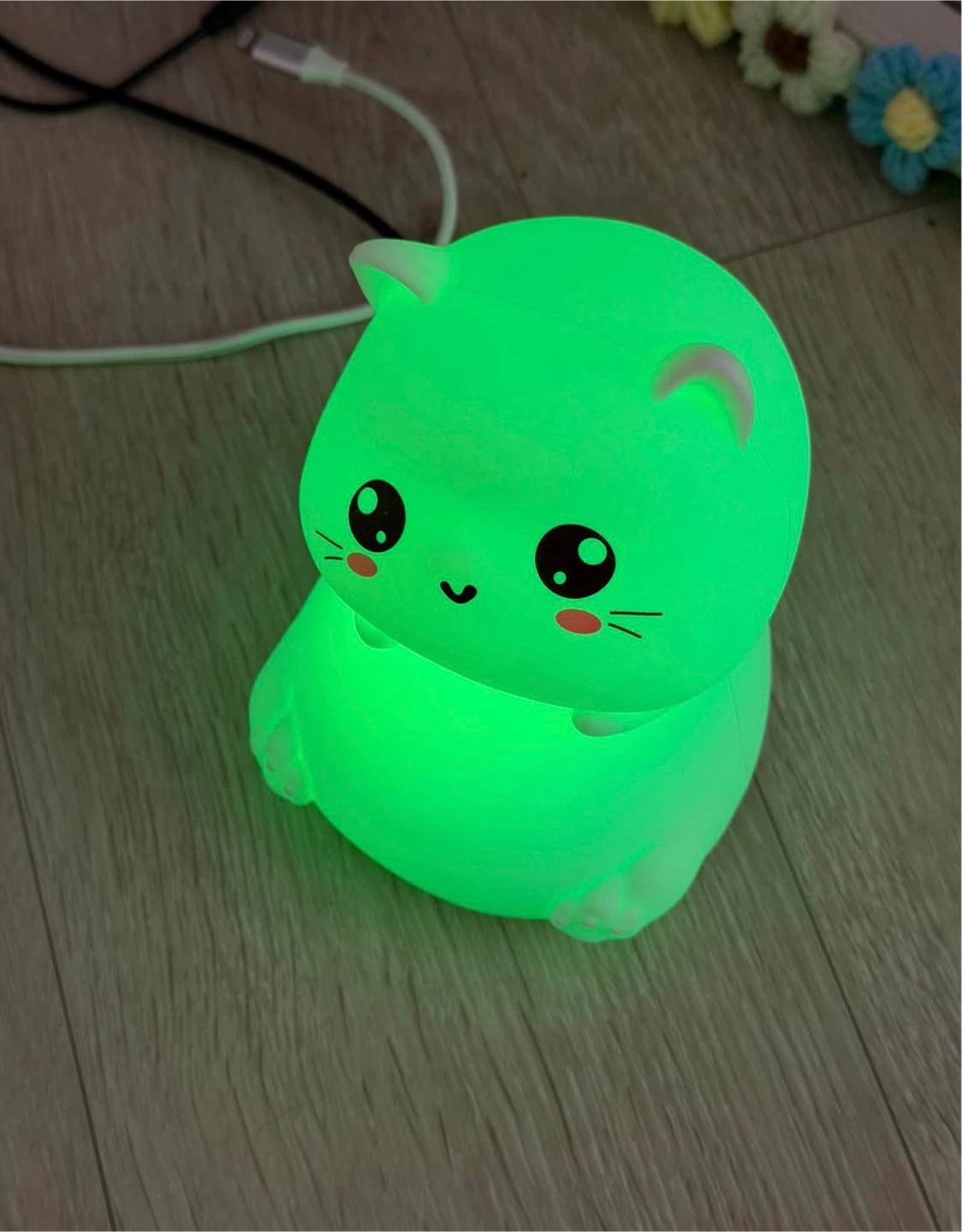 Silicone Cat Night Light - photo 4