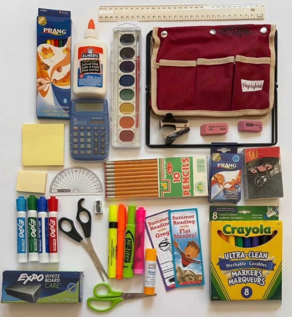Back to School Supplies & Organizer