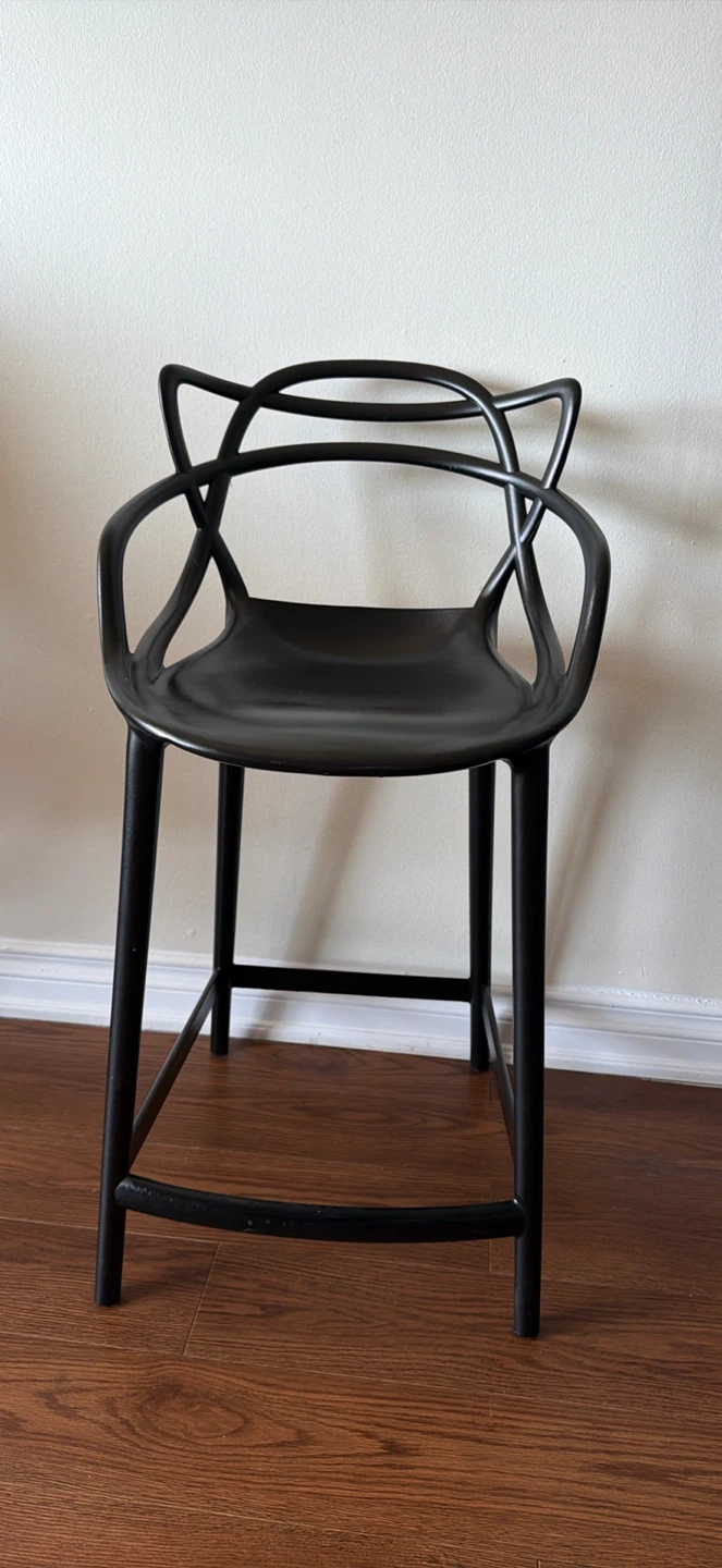 Black Bar Stool