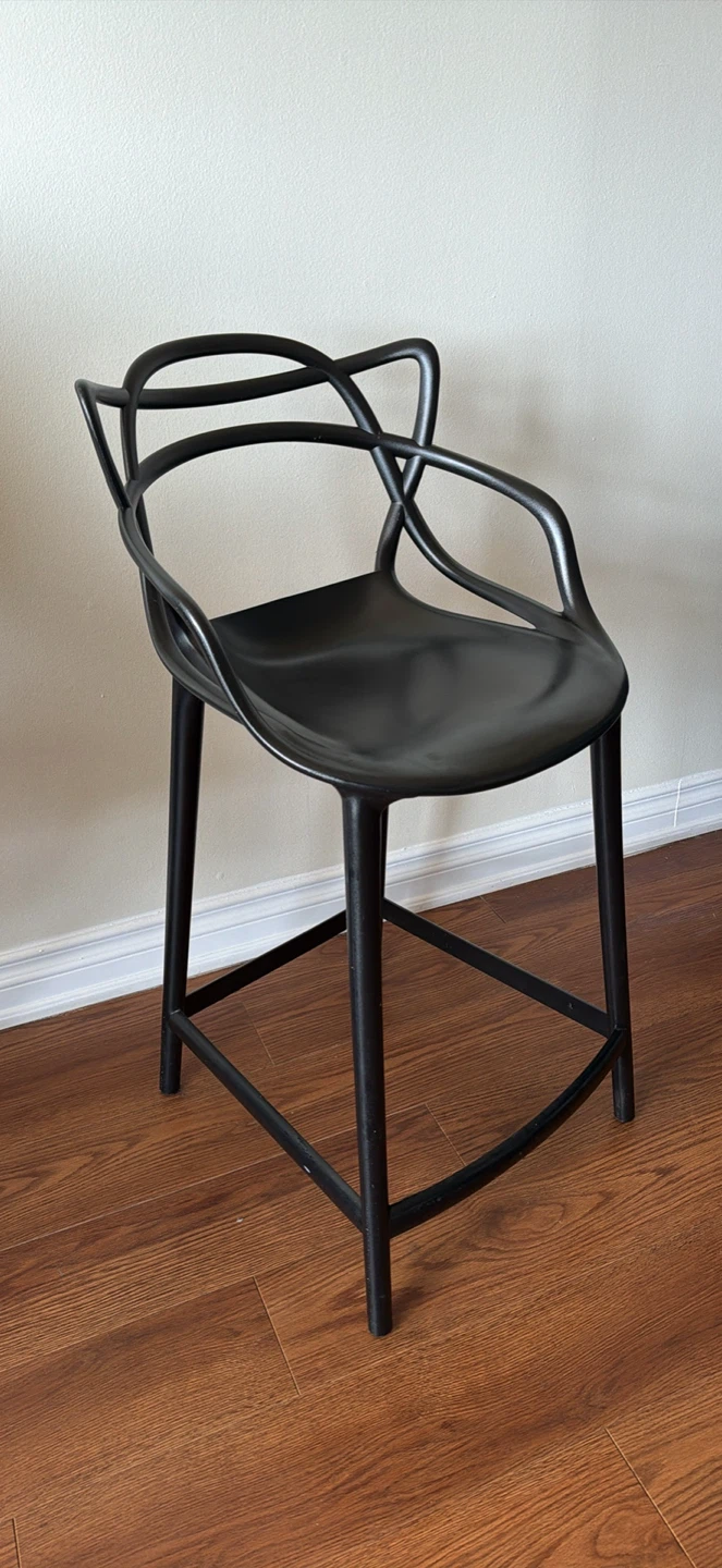 Black Bar Stool - photo 2