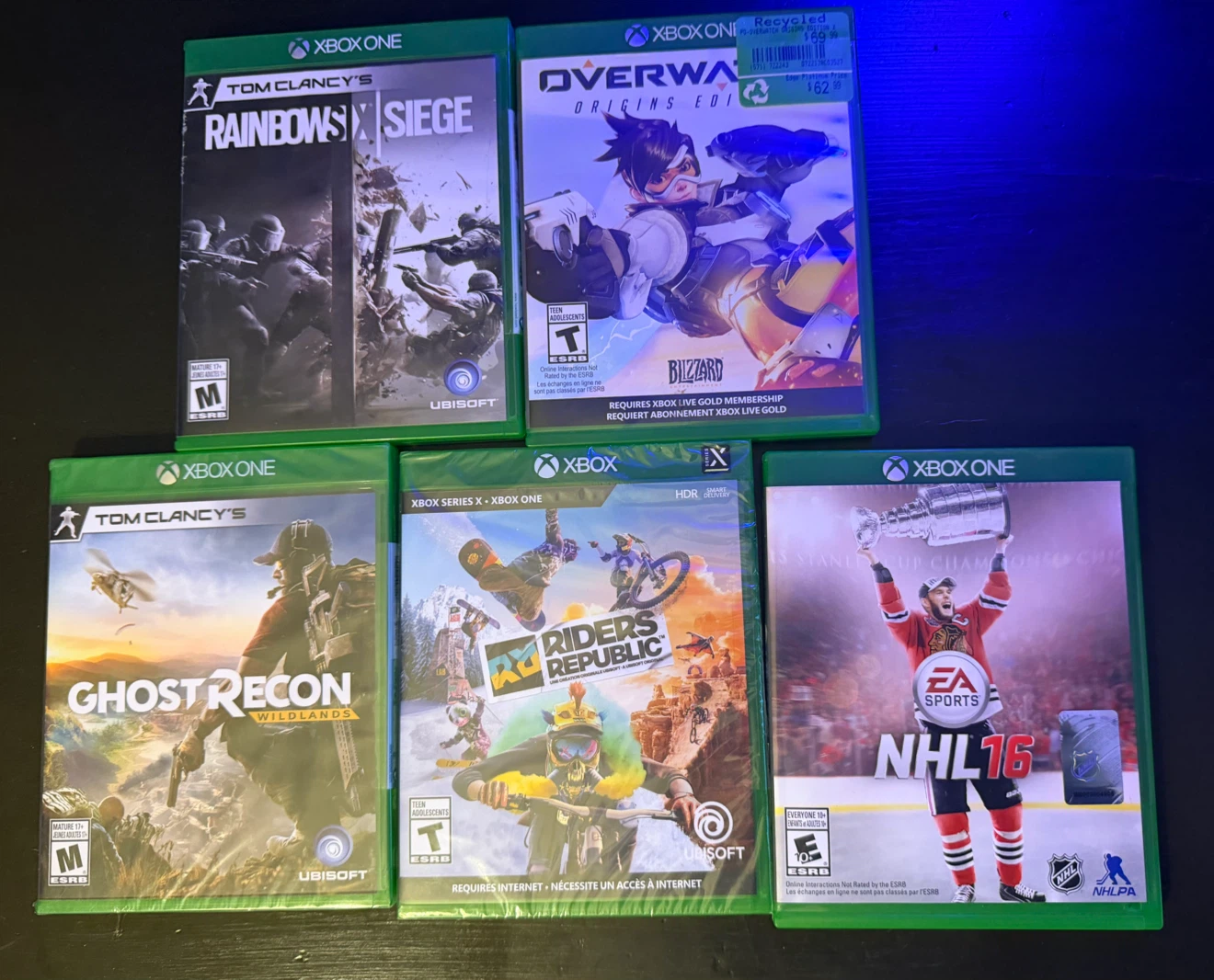 Xbox One and Series X game bundle of 5