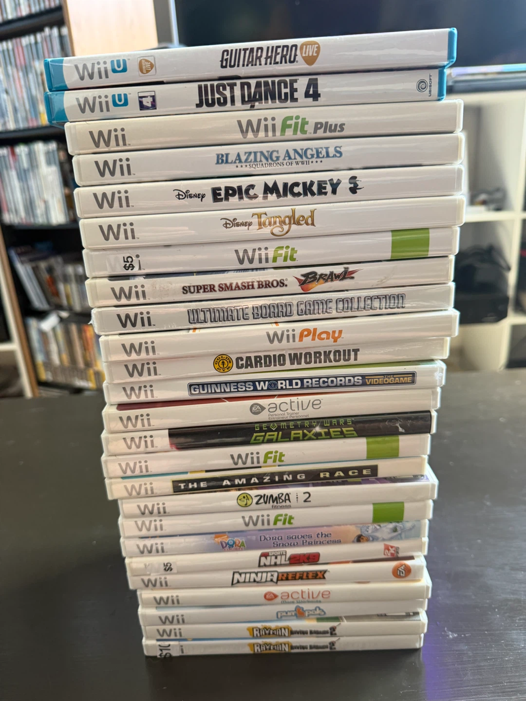 Nintendo Wii and Wii U game collection bundle of 23