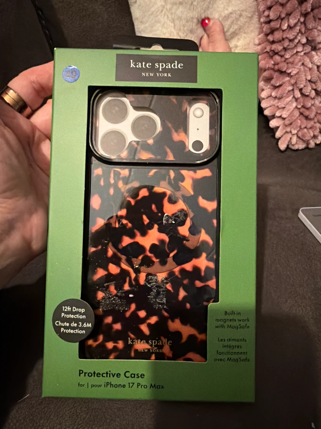 Kate Spade Tortoiseshell 17 pro max