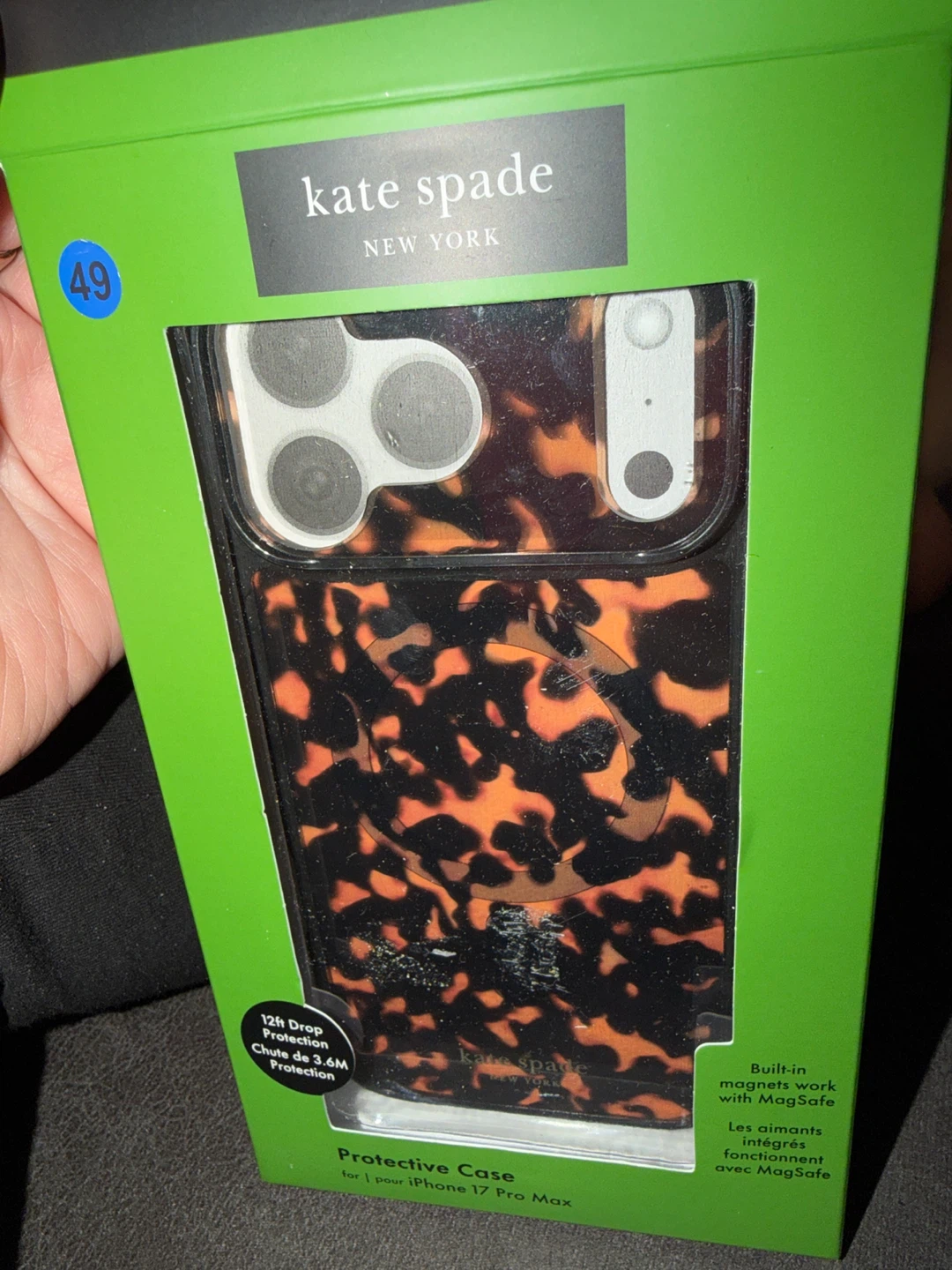 Kate Spade Tortoiseshell 17 pro max - photo 5