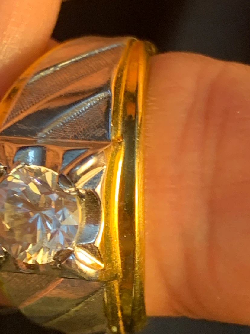 Espo 14K Gold Filled Two Tone Ring