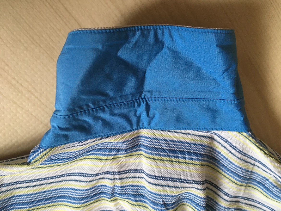Crocodile Ladies Polo Shirt - Blue Stripe - photo 4