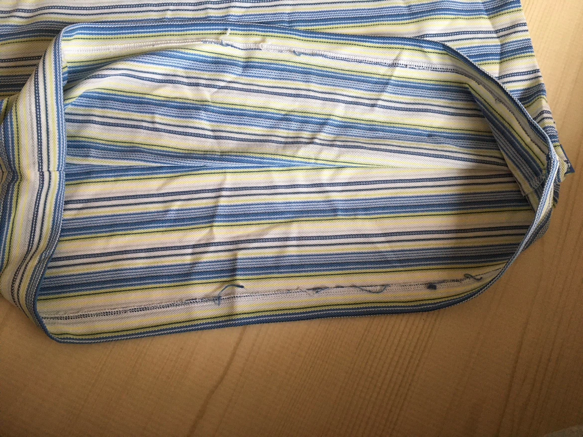 Crocodile Ladies Polo Shirt - Blue Stripe - photo 5