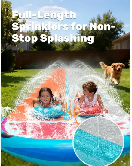 22.5 FT Double Water Slide - photo 3