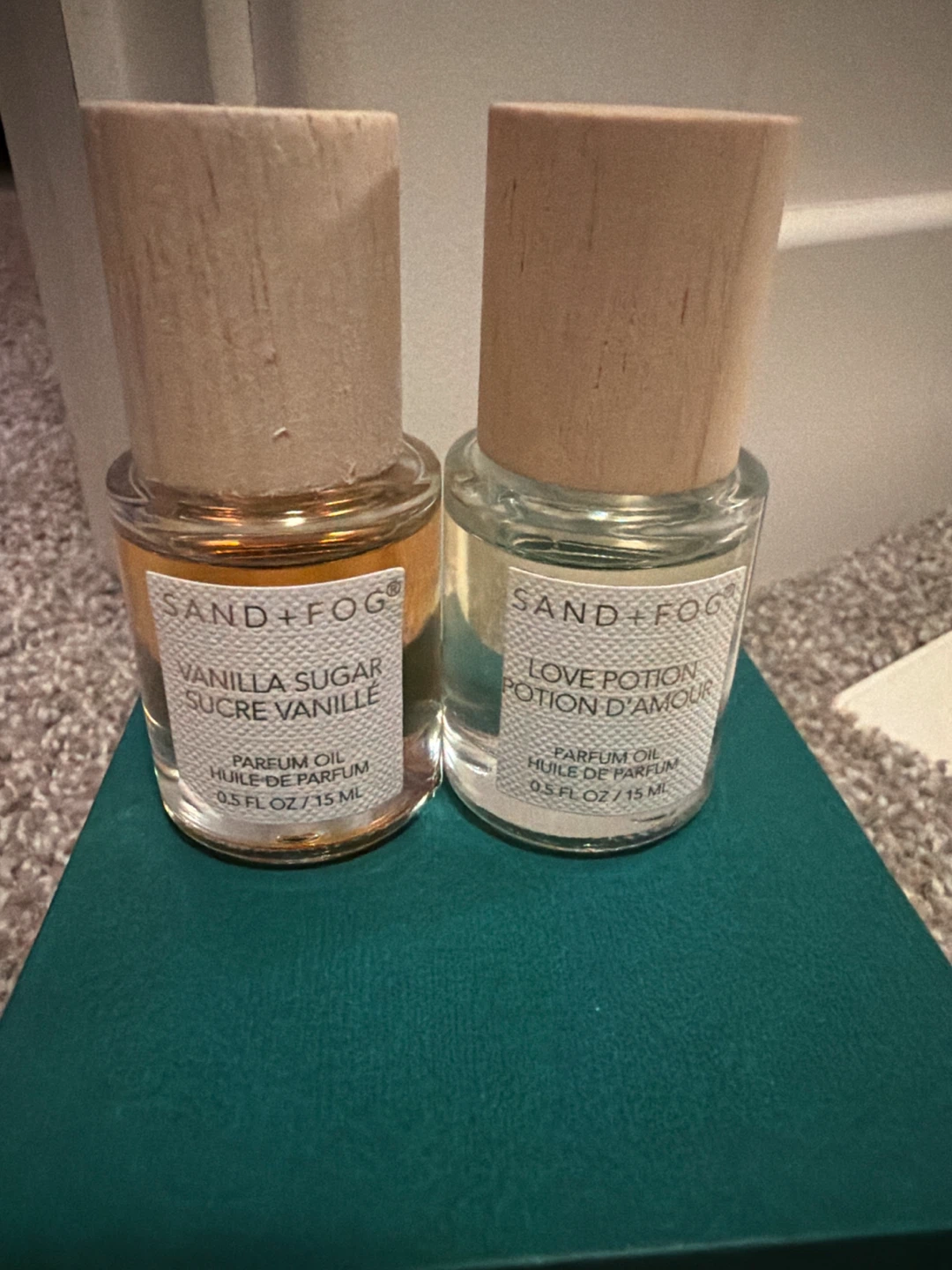 Sand + Fog Vanilla Sugar & Love Potion Parfum Oil Set