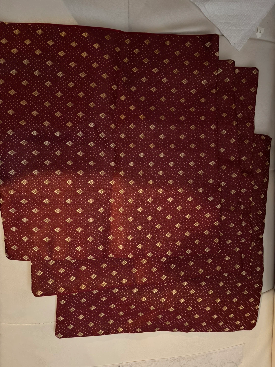 Set of 4 small cushions cover and 2 floor
