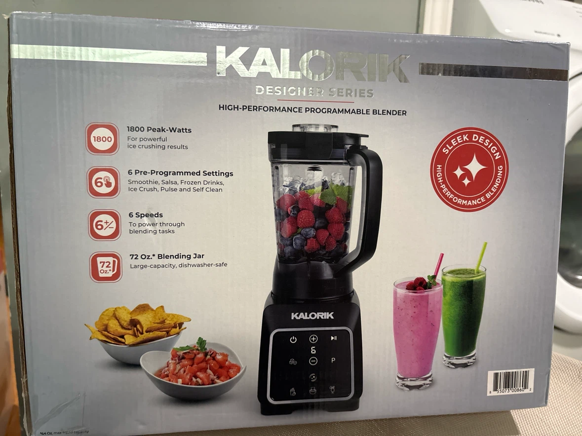 Brand New Kalorik High-Performance Blender 1800 watts - photo 3