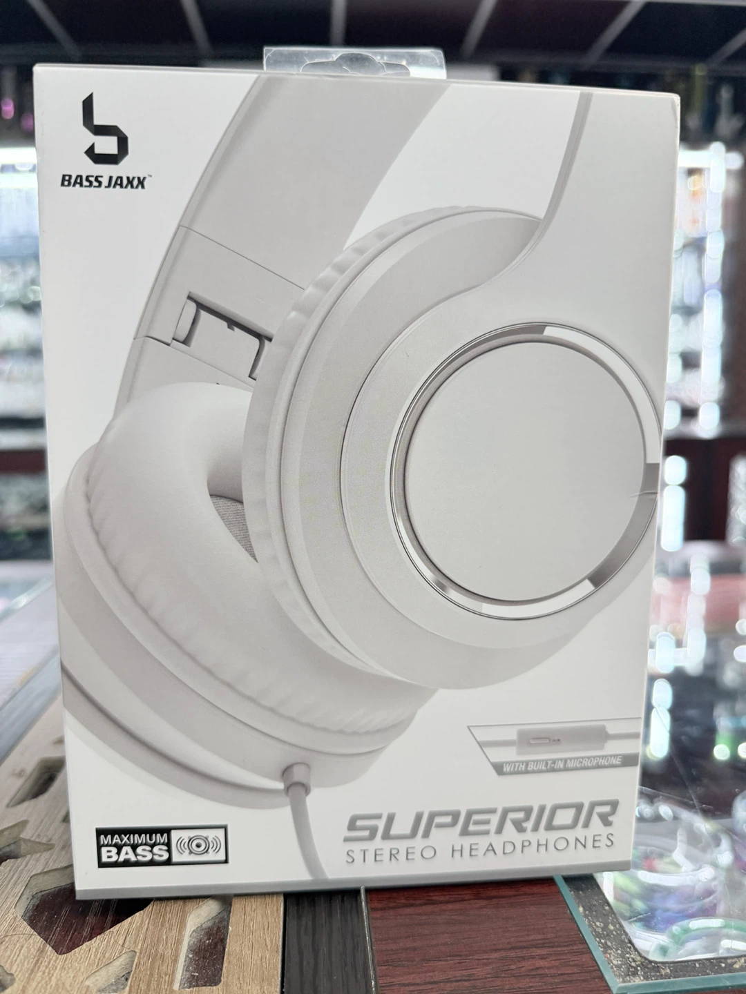 Lot of 2 Bass Jaxx Superior Stereo Headphones with Microphone - photo 4