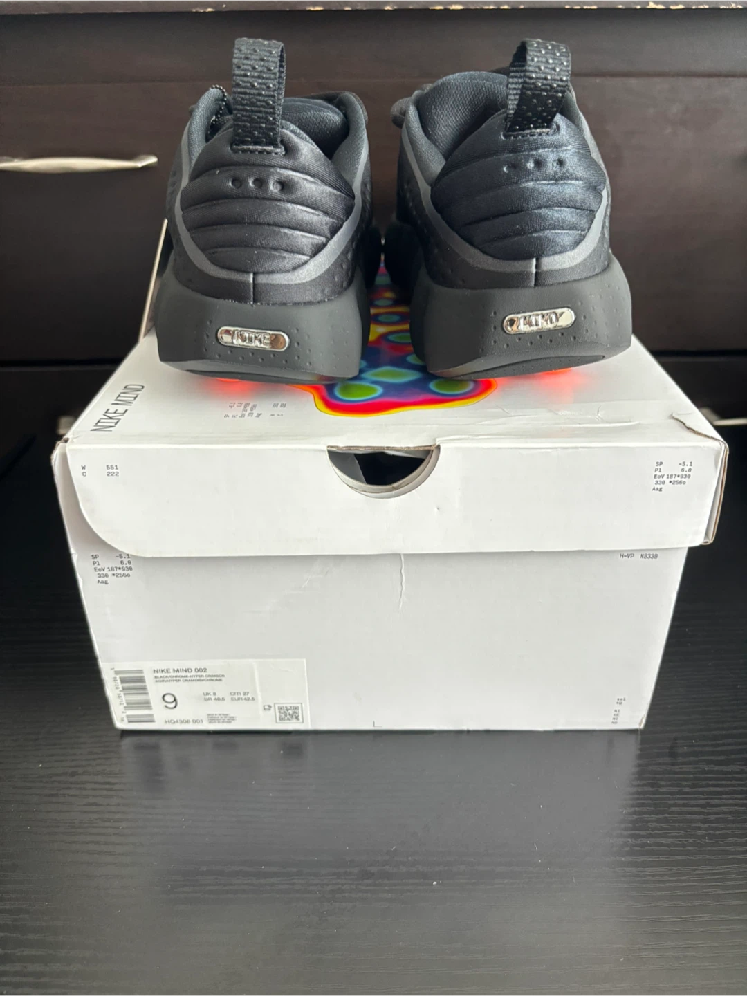 Nike Mind 002 Black size 9 Men’s/10.5 Women’s - photo 3