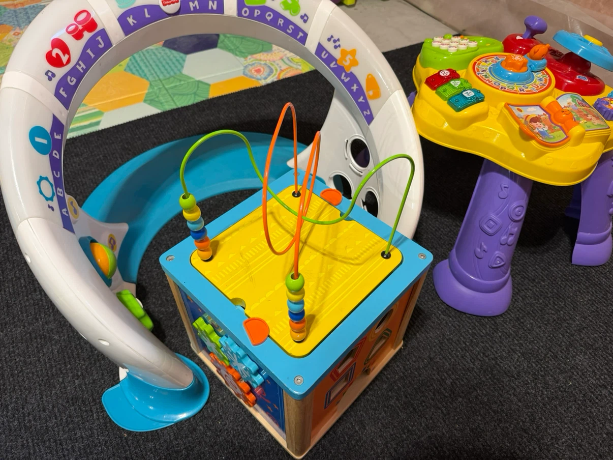 Fisher-Price Activity Cube and Arch