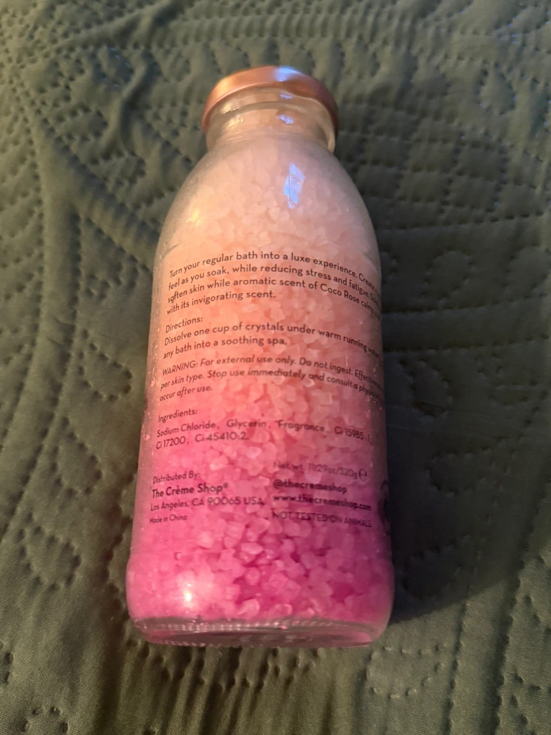 The Crème Shop x Hello Kitty Bath Crystals - Coco Rose - photo 2