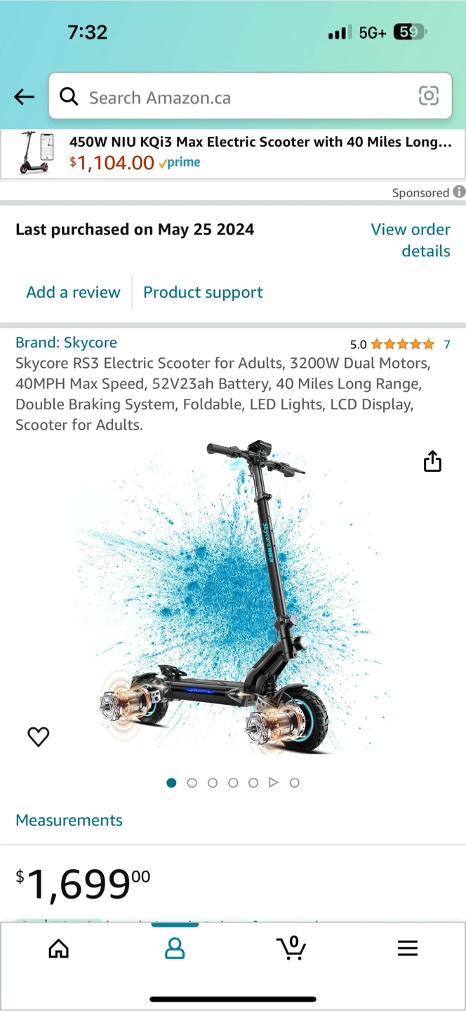 Skycore RS3 Electric Scooter - photo 3