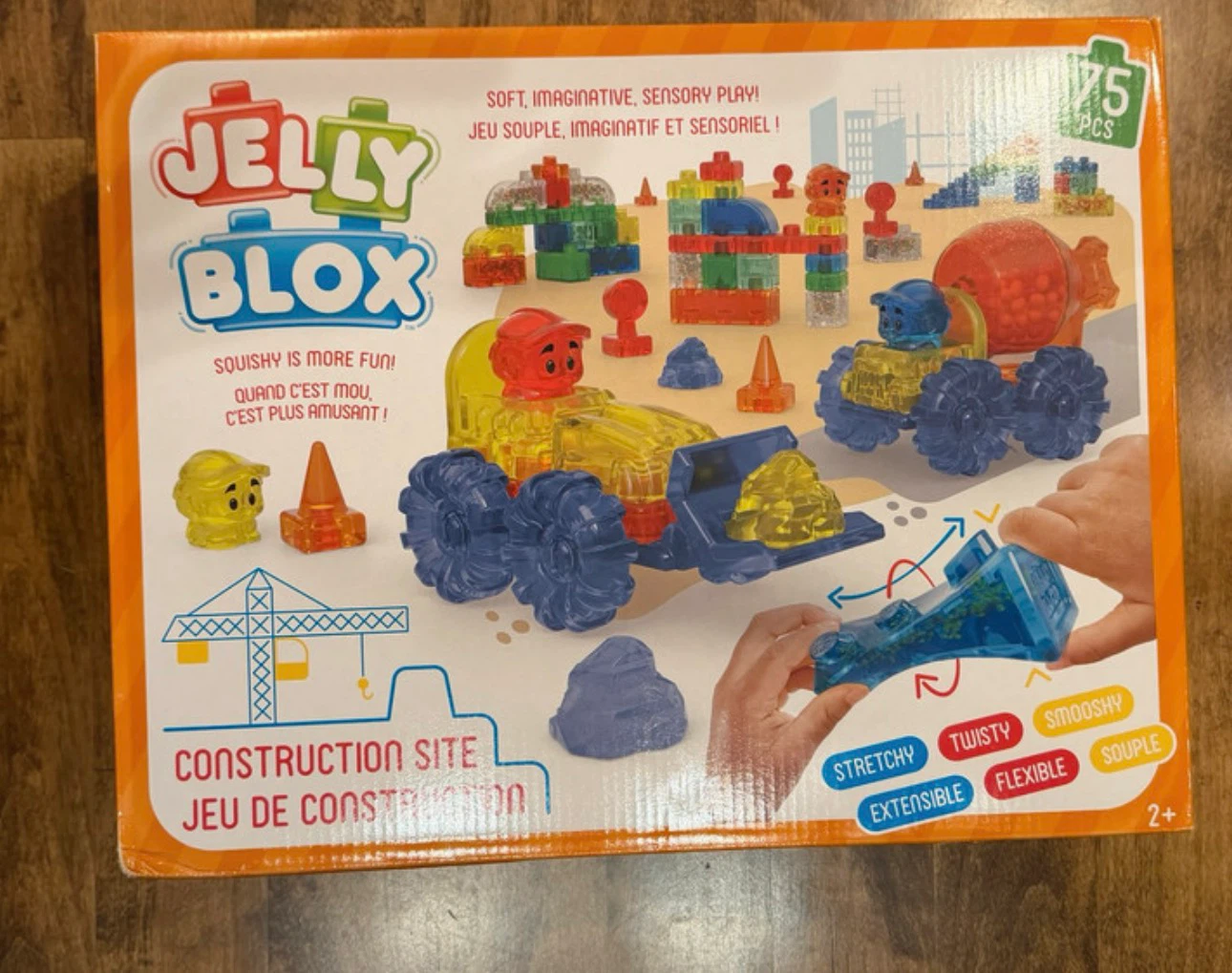 Jelly Blox Construction Site 75 Pcs Set