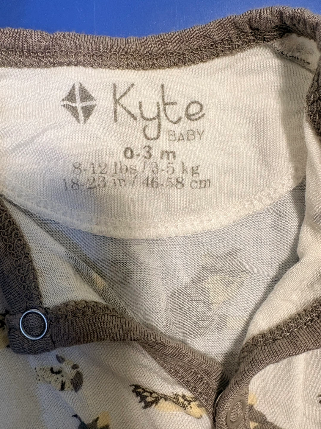 Kyte Baby Sleepsuit 0-3 Months - photo 4