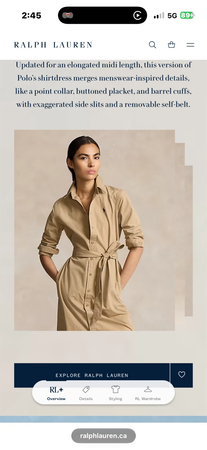Ralph Lauren Women’s Midi Shirtdress - photo 3