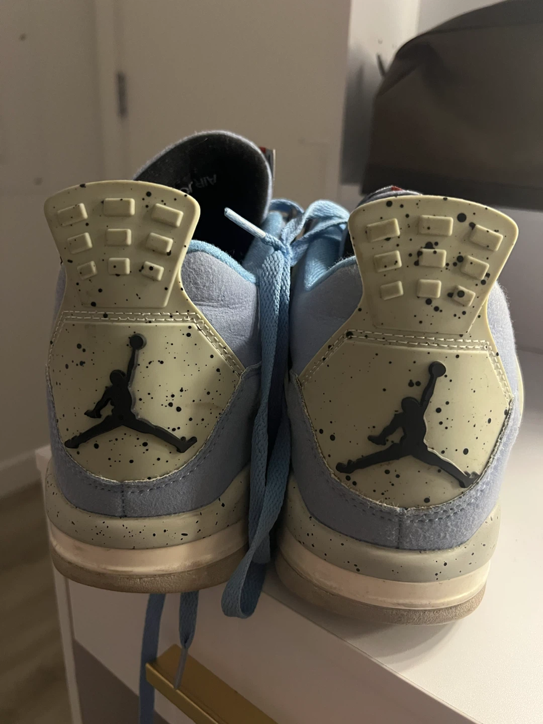 Air Jordan 4 Retro University Blue Sneakers - photo 4