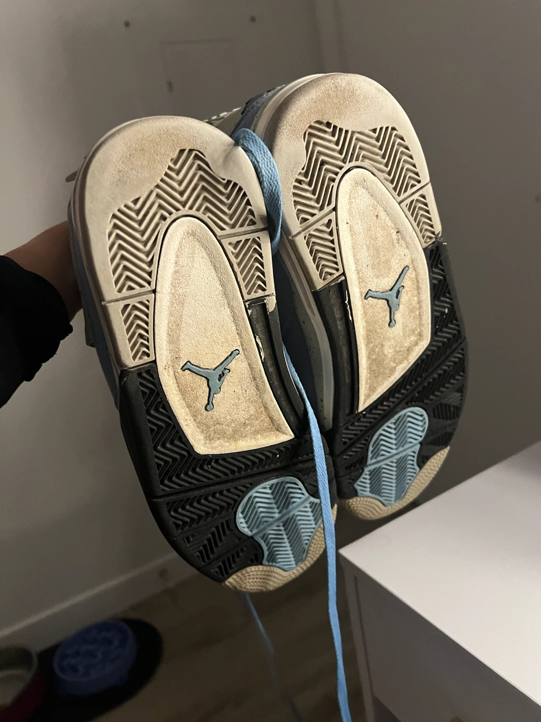 Air Jordan 4 Retro University Blue Sneakers - photo 5