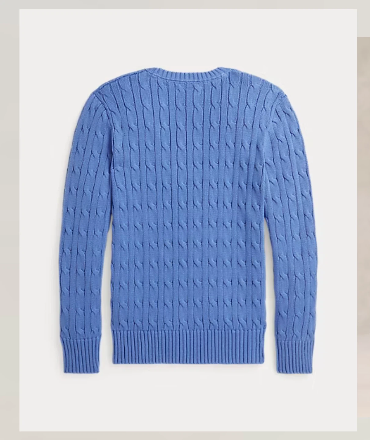 Ralph Lauren Boys Cable-Knit Cotton Sweater - photo 4