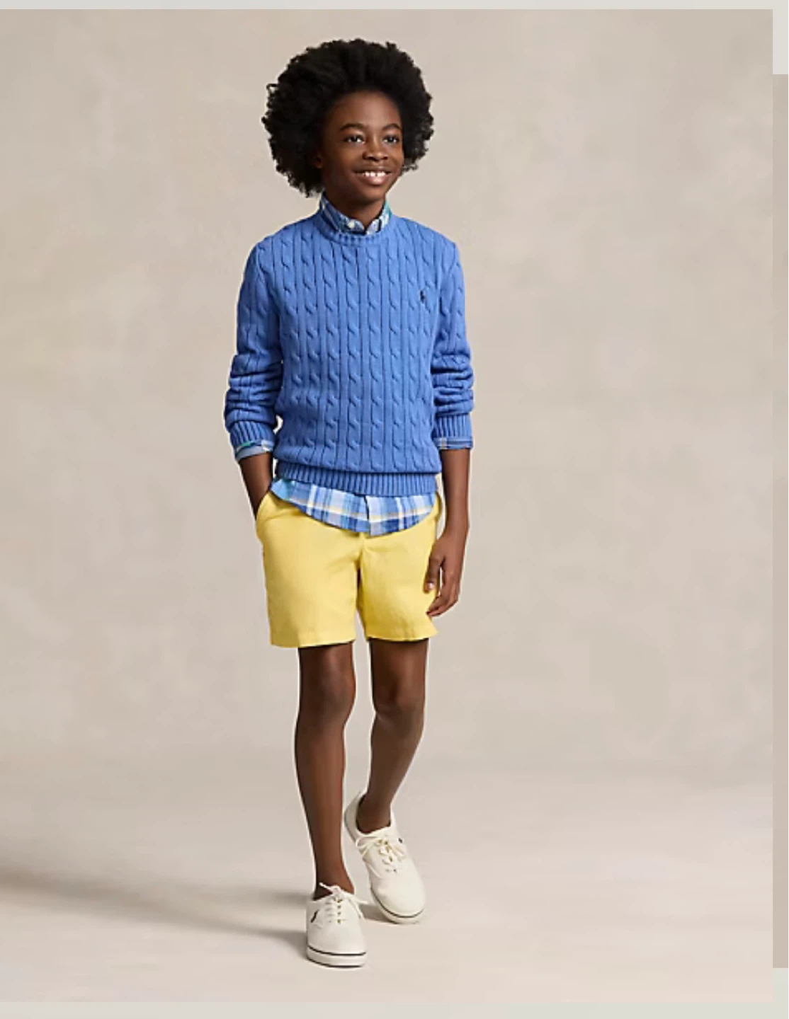 Ralph Lauren Boys Cable-Knit Cotton Sweater - photo 5