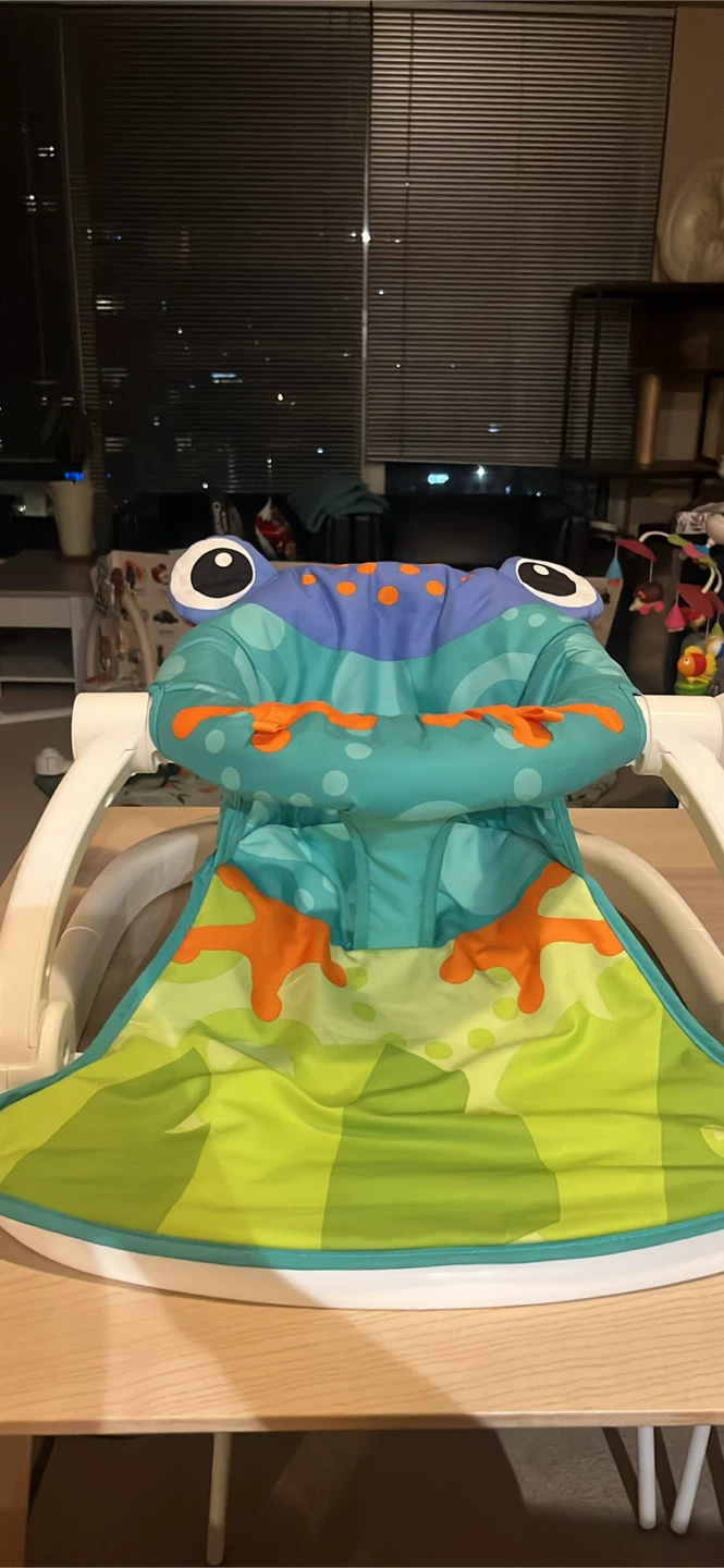 Fisher price foldable Frog Play Seat