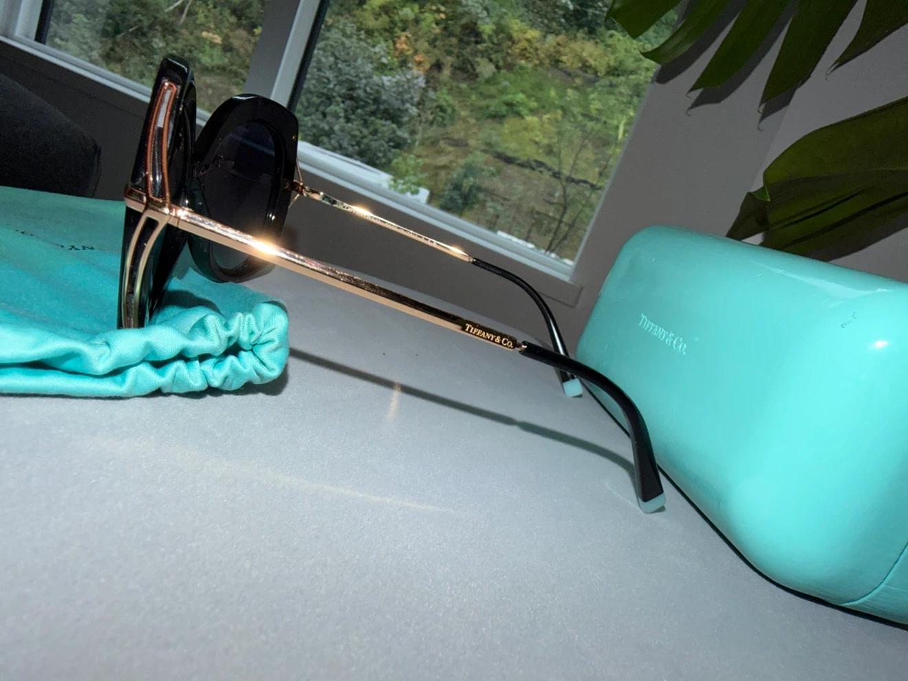 Tiffany & Co. Sunglasses with Case and Pouch - photo 5