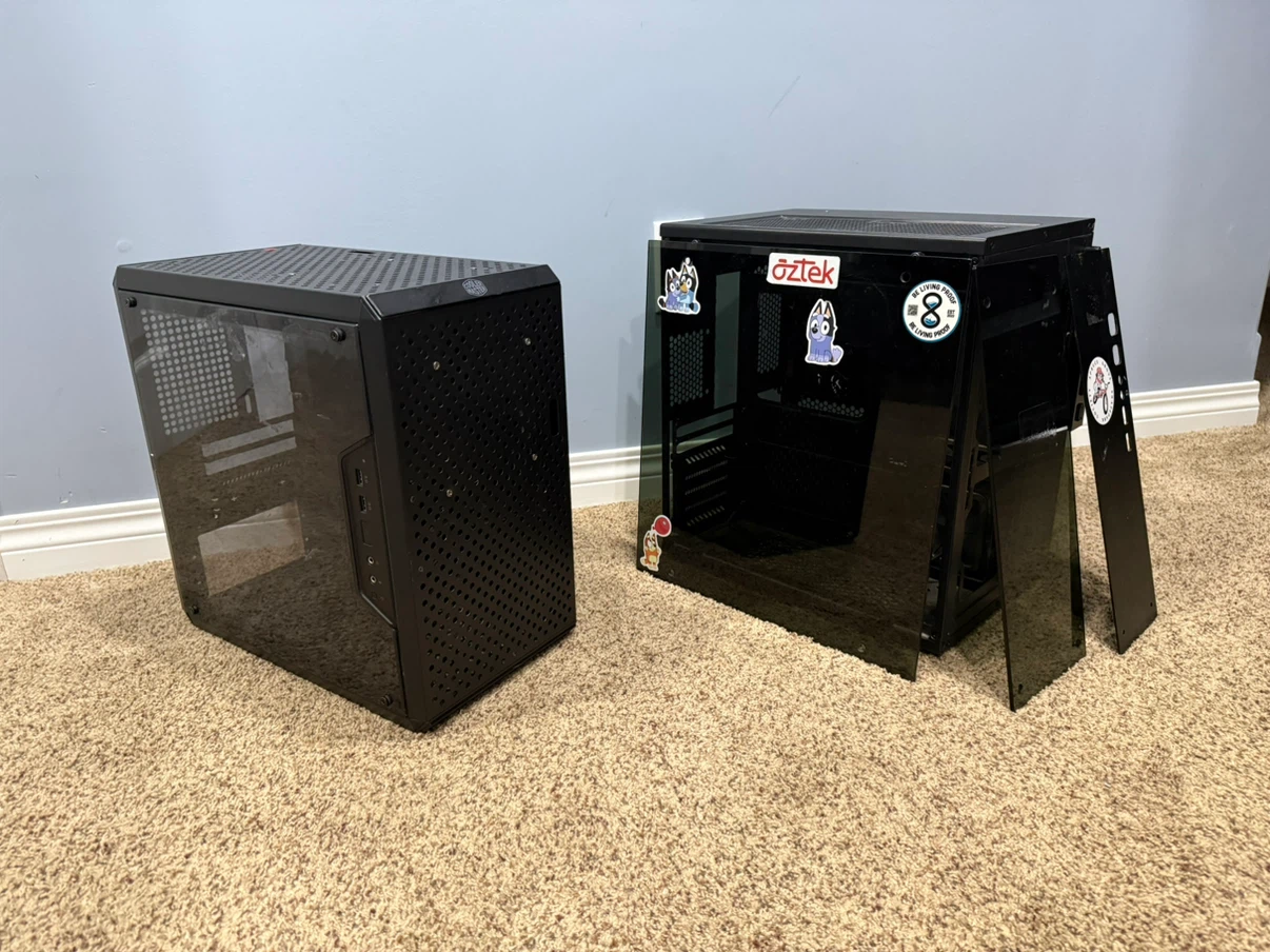 used PC cases (read description)
