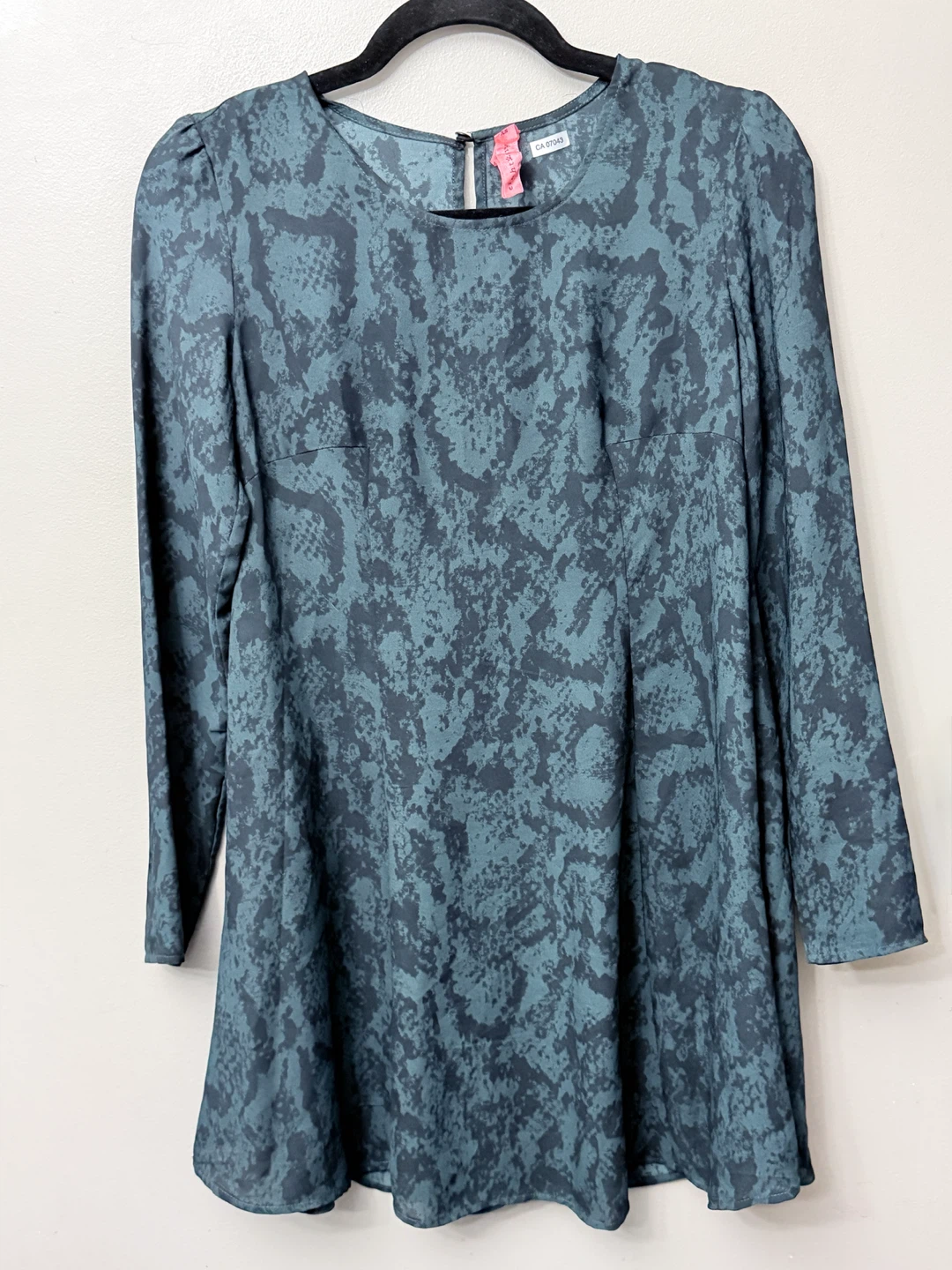 Eight Sixty Snake Print Long Sleeve Dress XS - photo 2
