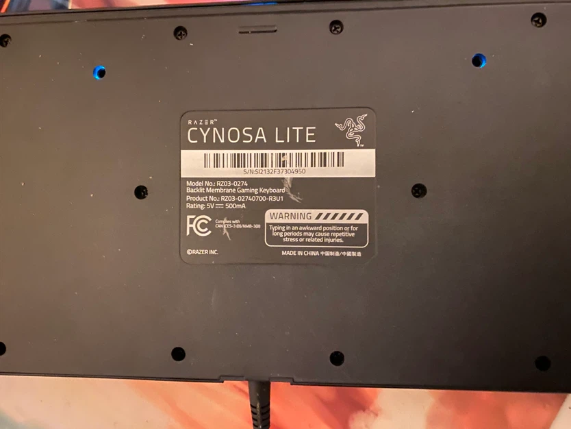 Razer Cynosa Lite Backlit Gaming Keyboard (image 3 for +$5) - photo 2