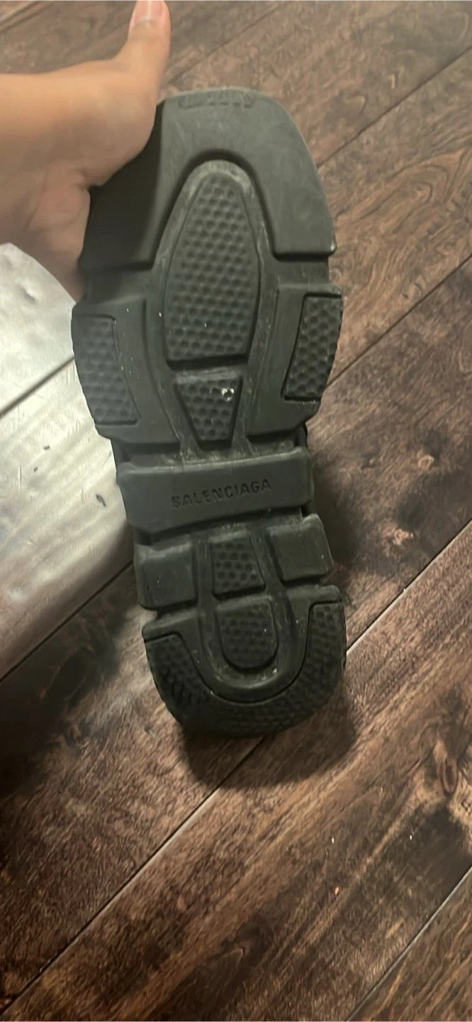 Balenciaga Black Speed Trainers - photo 3