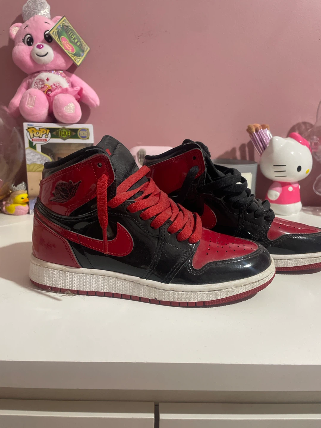 Air Jordan 1 Retro High OG Patent Bred - photo 3