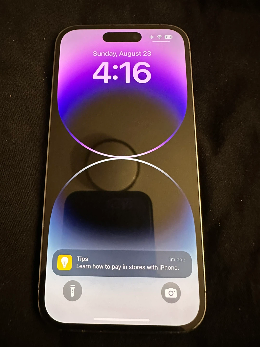 T-Mobile Apple iPhone 14 Pro 128GB 84% BH Excellent